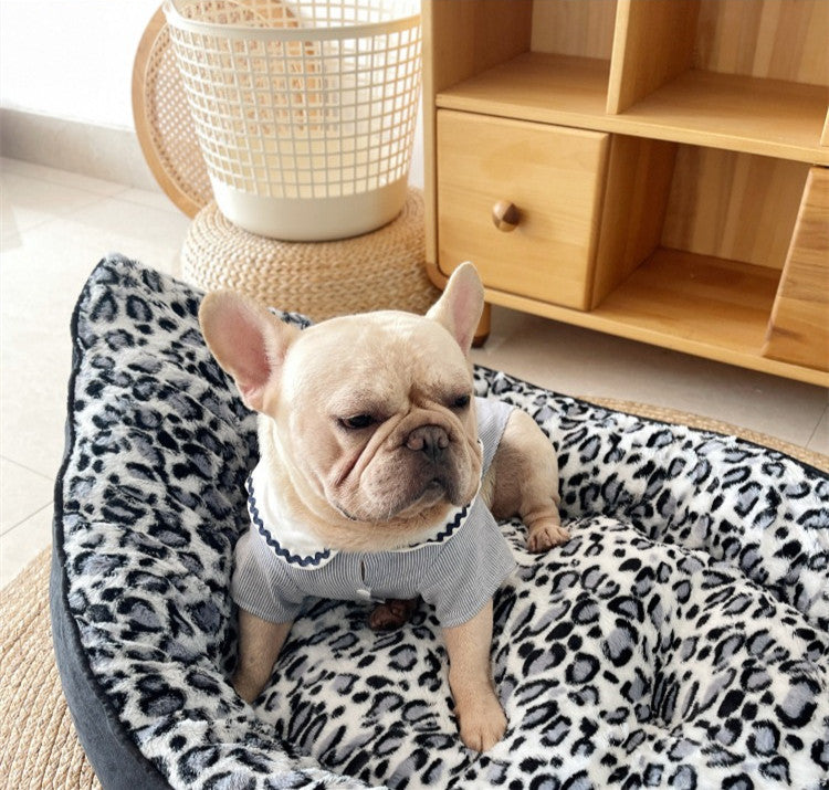 A Small Boat, Pet Sofa, Dog Bed, Thickened Plush Dog Mat