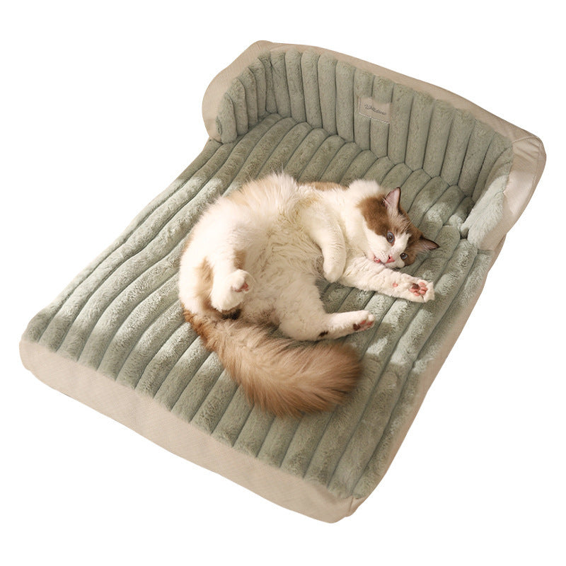 Fournitures chaudes hiver tapis de sol pour animaux de compagnie canapé chat chien matelas