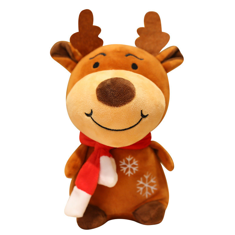 Santa Doll Plush Toy Elk Christmas Tree Gift Decoration