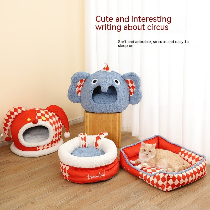 Cama para mascotas Circus Warm Cute Four Seasons Universal