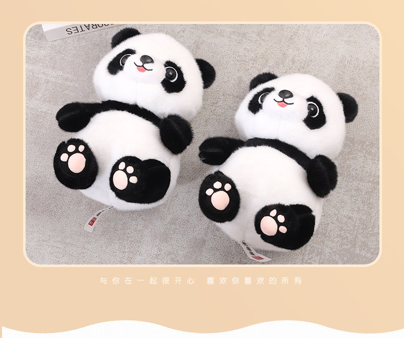 Jouets en peluche mignons de poupée de panda