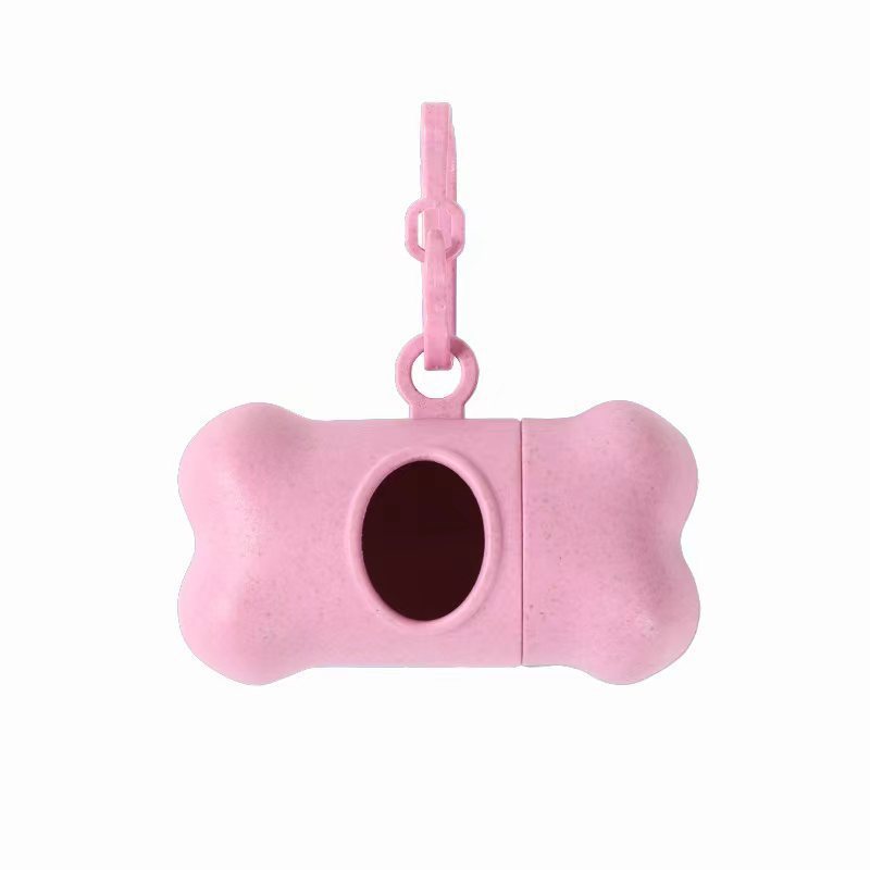 Sac poubelle pour animaux de compagnie, distributeur de paille de blé, pelle à caca de Type os