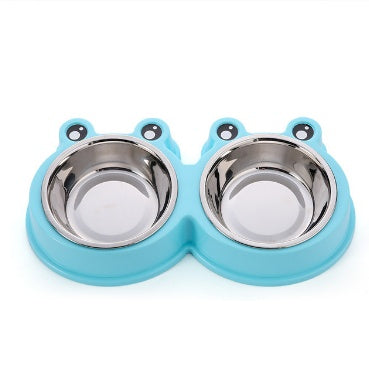 Cuenco para perros y gatos, cuenco para cachorros, cuenco para almacenar agua y alimentos, cuenco para arroz de acero inoxidable de resina PP no tóxica, 3 colores 