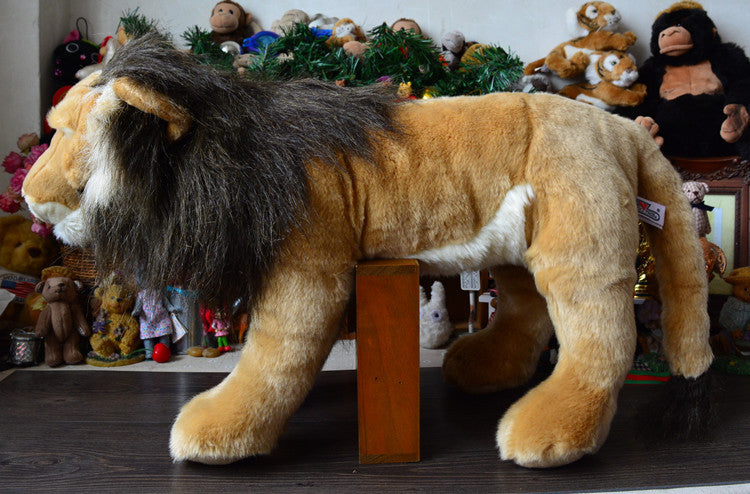 León Peluche Juguete Africano Simulación Animal