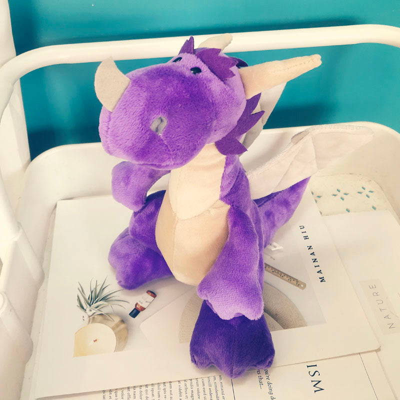 Jouet en peluche ptérosaure Dragon à Double tête, commerce extérieur, Animal de dessin animé Amazon, cadeau pour enfants, vente en gros, poupée dinosaure, en Stock