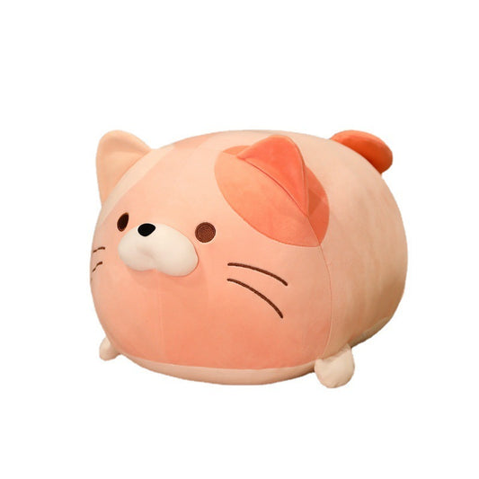 Jouet en peluche de chat boulette japonaise poupée mignonne grosse maison gros chat gros oreiller lit câlin poupée en gros