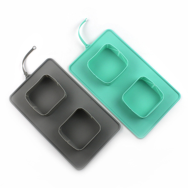 Gamelle pliable en silicone pour animaux de compagnie 