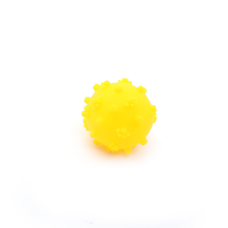 Dog Toy Balls Bright Color Spike Dog Balls Puppy Chew Toys For Teething Training Interactive Fetch Dog Balls Outdoor Water Toys For Small Dog Puppy Pomeranian Chihuahua