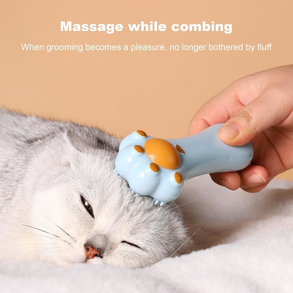 Jouet pour chat au design de dessin animé, peigne de massage à double usage pour chat, jouets pour chat à bouche propre pour soins dentaires, promotion de la digestion, accessoire pour animaux de compagnie