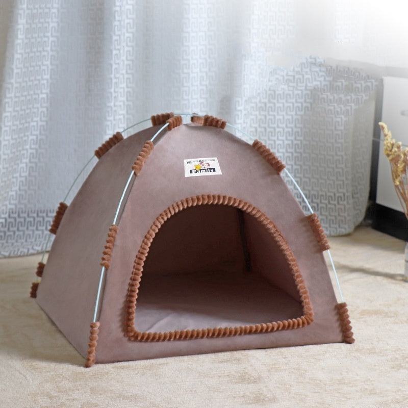 Pet Tent Cat Nest Four Seasons Universal Dogs And Cats Bed Small And Medium-sized Dogs