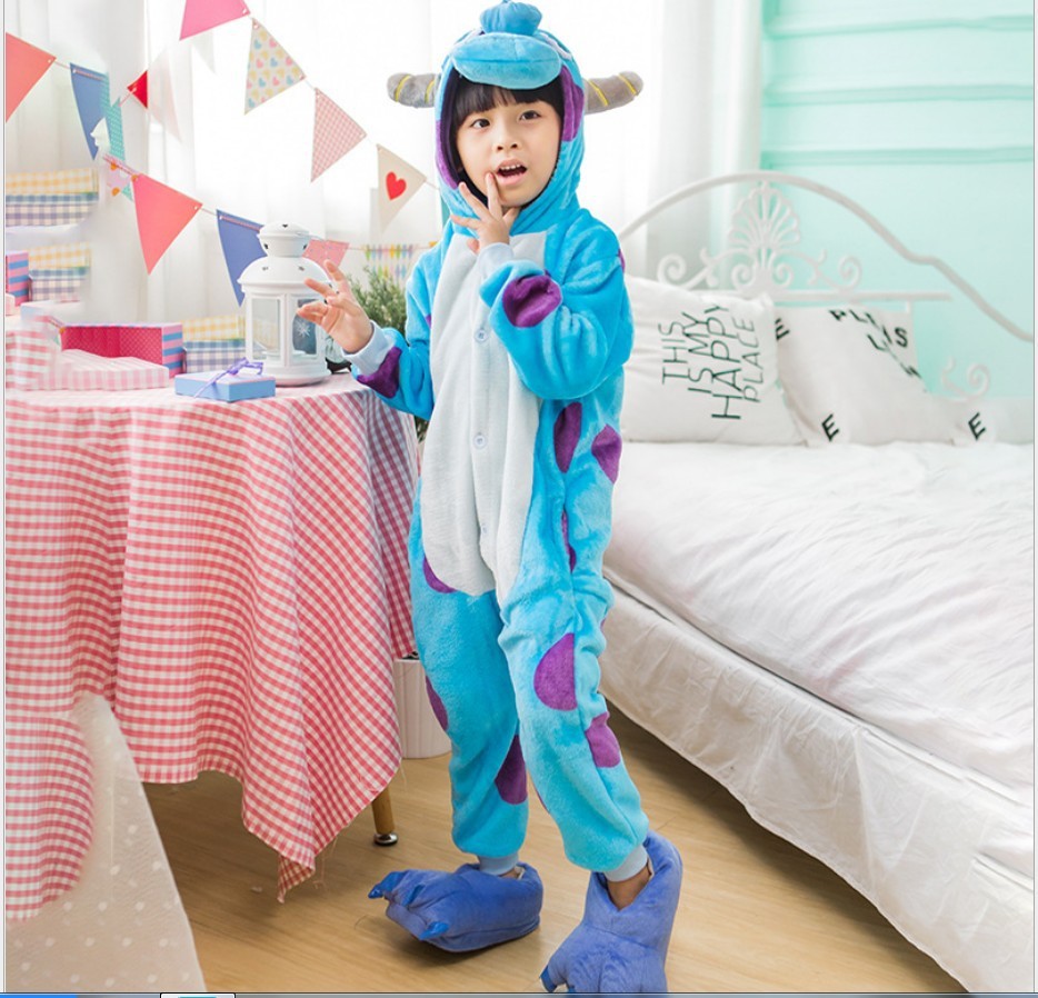 Animal One-piece Pajamas Men's And Women's Home Wear