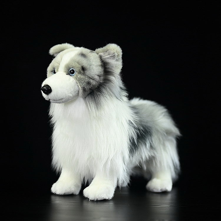 Border Collie Simulation Plush Toy