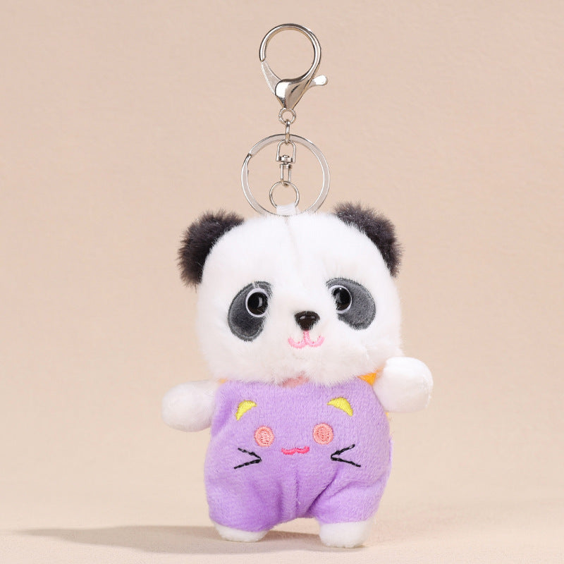 Jouet en peluche pendentif petit panda mignon