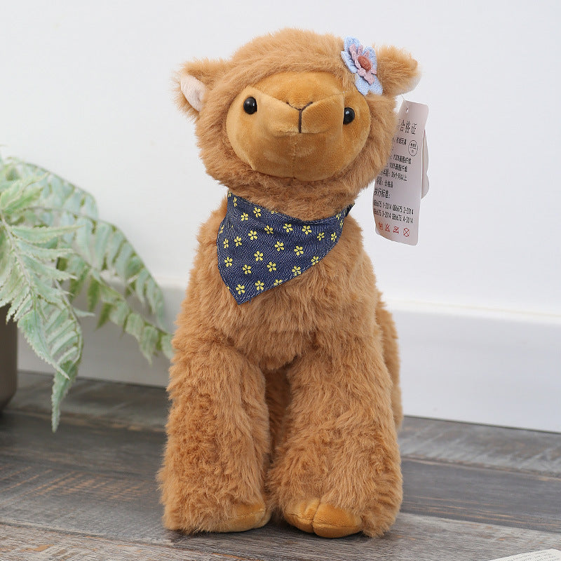 Alpaca Doll Plush Toys Small Size Cute Simulated