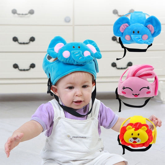 Cartoon Animal Baby Toddler Anti-collision Hat