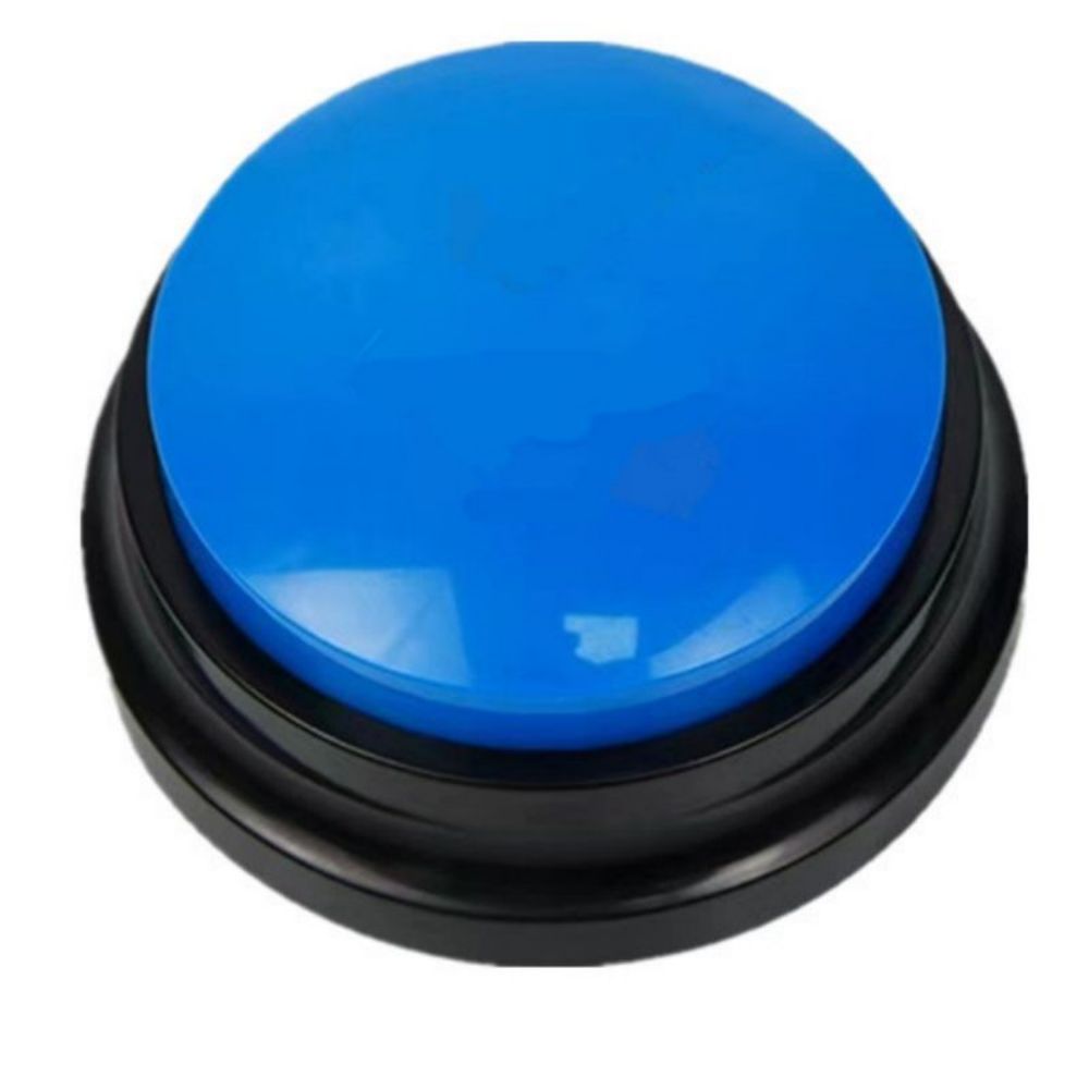 Voice Recording Button For Communication Pet Training Buzzer 30 Second Record Playback Dog Toy Voice Recording Clicker