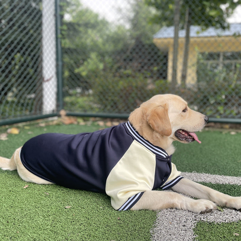 Baseball Uniform Pet Clothing Medium Large Dog Golden Retriever Labrado