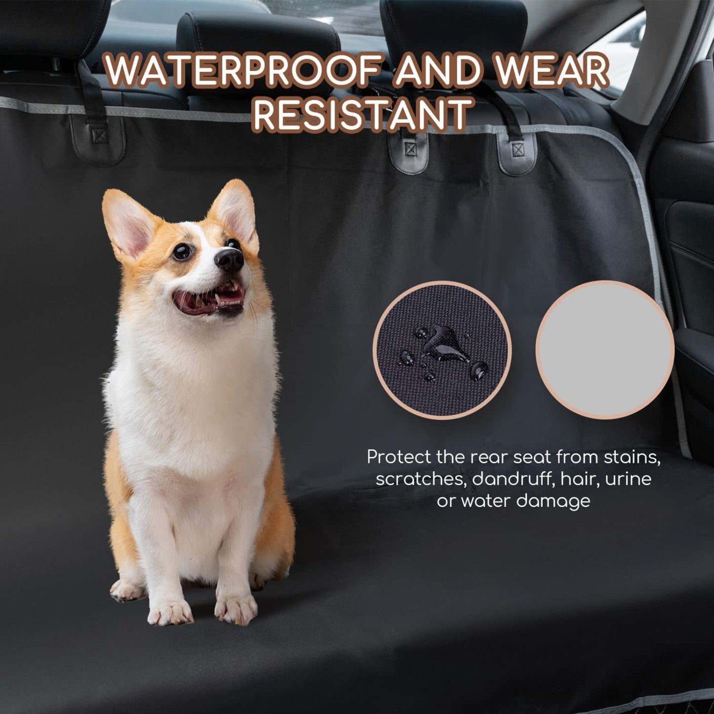 Almohadilla para mascotas de General Model Automotive, resistente al agua y al uso, de tela Oxford