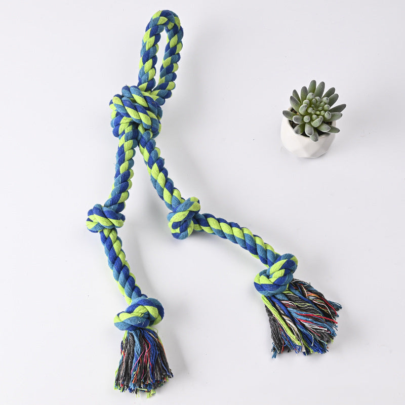 Heavy Duty Dog Rope Toy For Aggressive Chewers, Tough Tug Of War Dog Toys For Large, Medium And Small Dogs