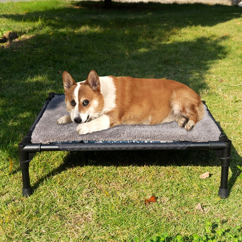 Cama plegable para mascotas para acampar extraíble