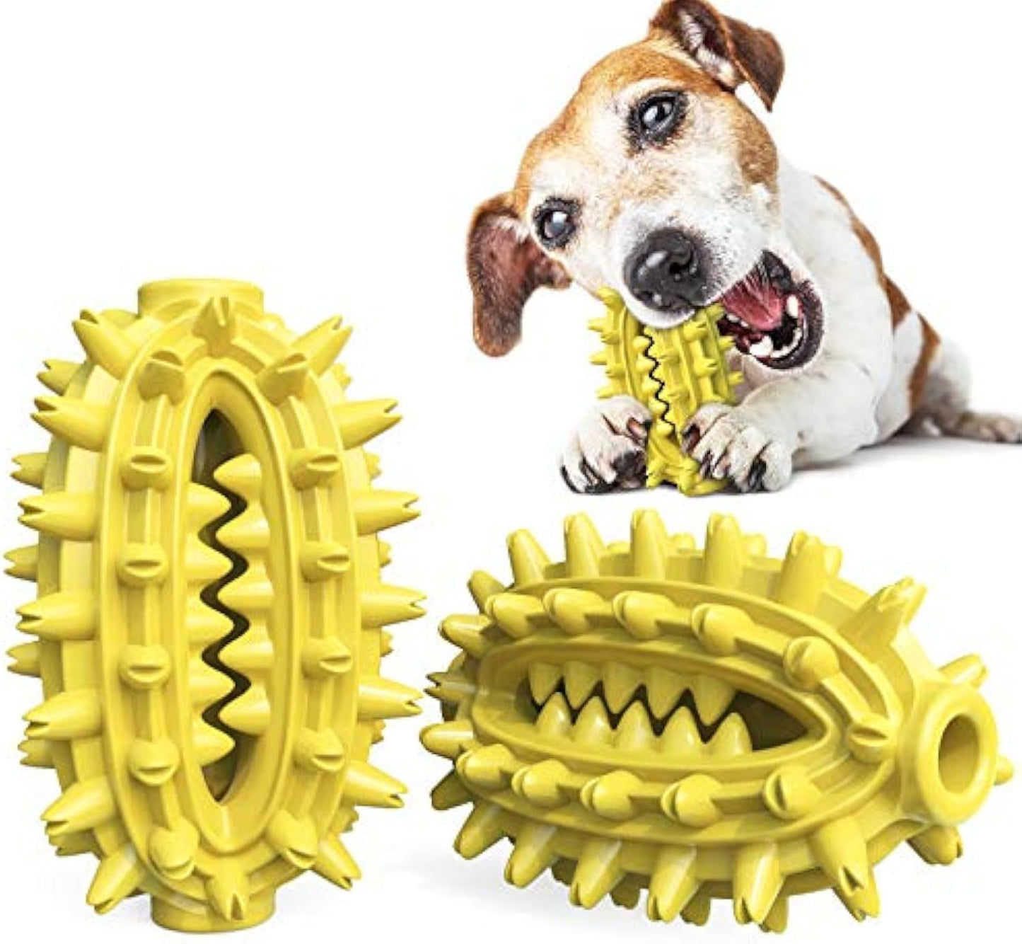 Dog Toothbrush Toys For Aggressive Chewing, Durable Dog Toy Anti Bite Cactus Molar Balls, Dog Toothbrush Stick Toys For Medium To Large Dogs Dental Care Dental Cleaning