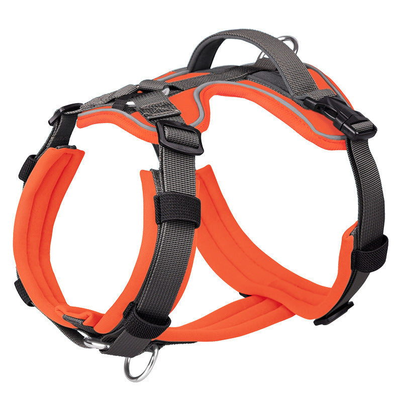 Breathable Reflective Explosion-proof Vest Dog Harness