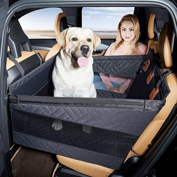 Lit pour chien multifonctionnel résistant à l'eau et à la saleté pour voiture