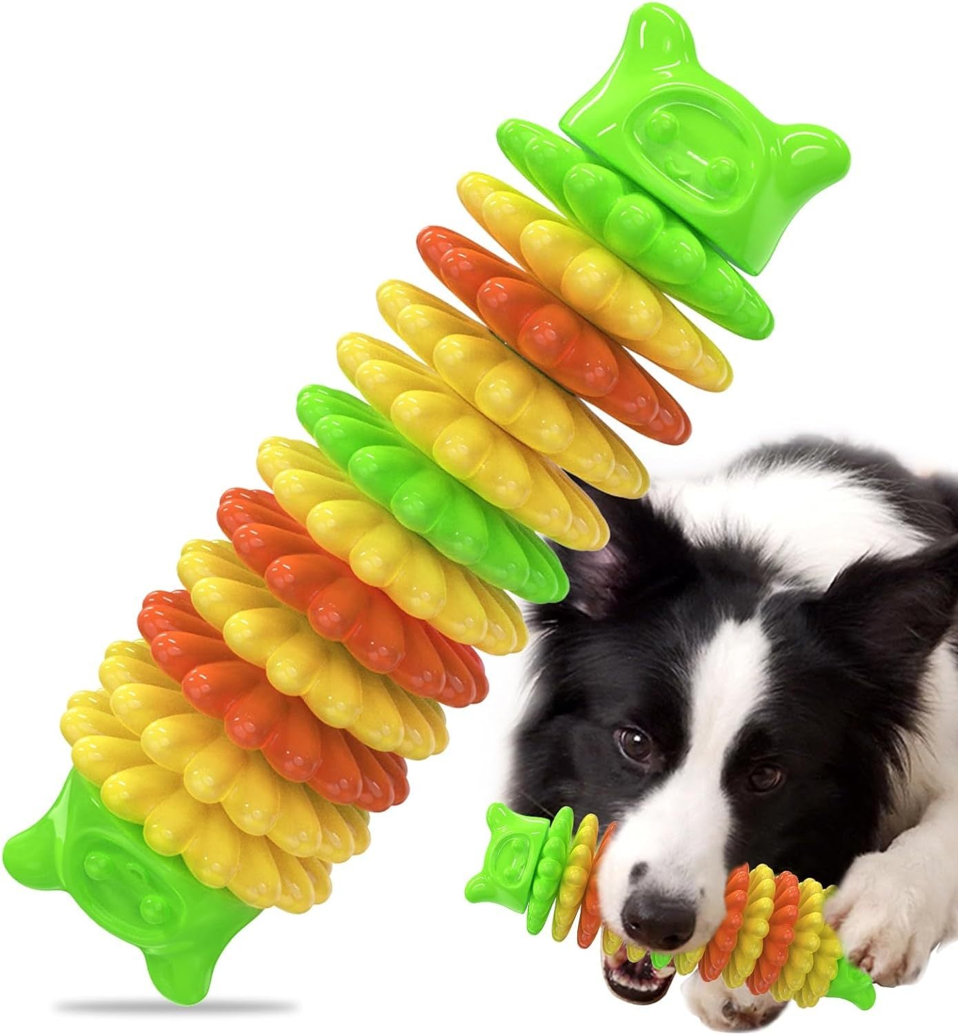 Juguetes para masticar para perros agresivos Juguetes duraderos para perros de razas grandes, medianas y pequeñas Juguetes de goma indestructibles para la dentición de perros Juguetes interactivos resistentes para perros al aire libre para entretenimiento