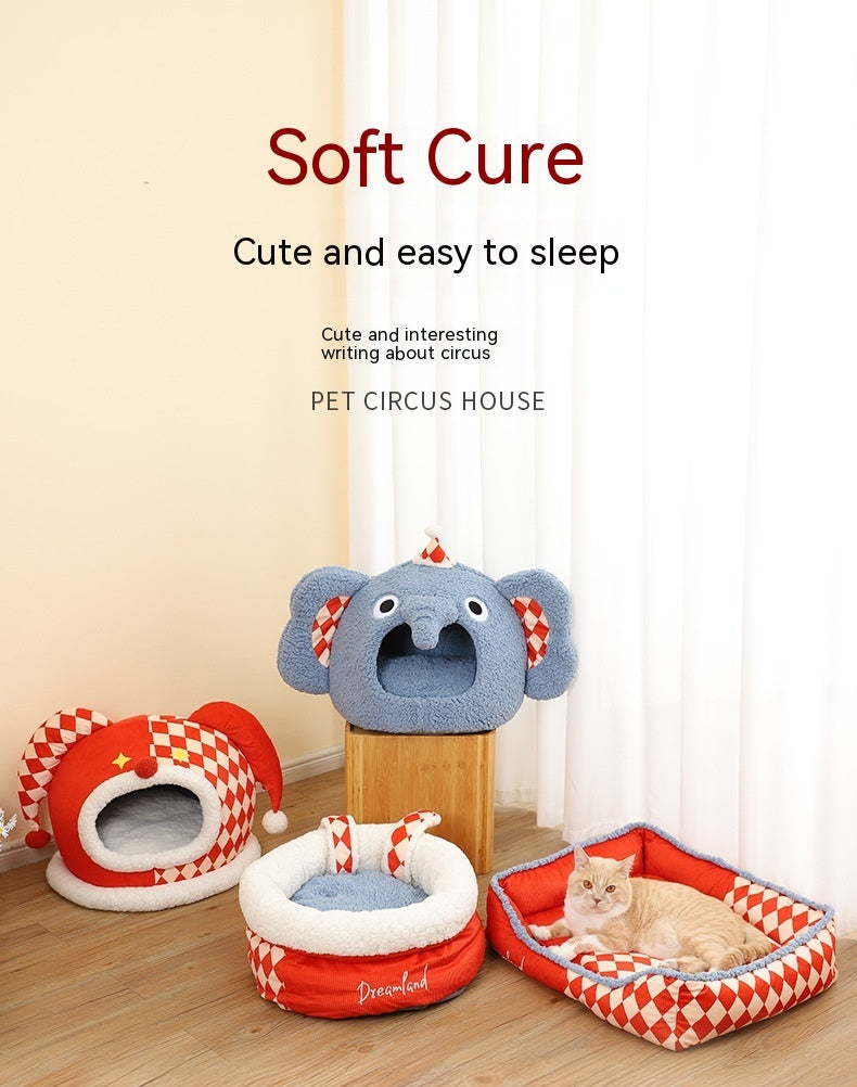 Cama para mascotas Circus Warm Cute Four Seasons Universal