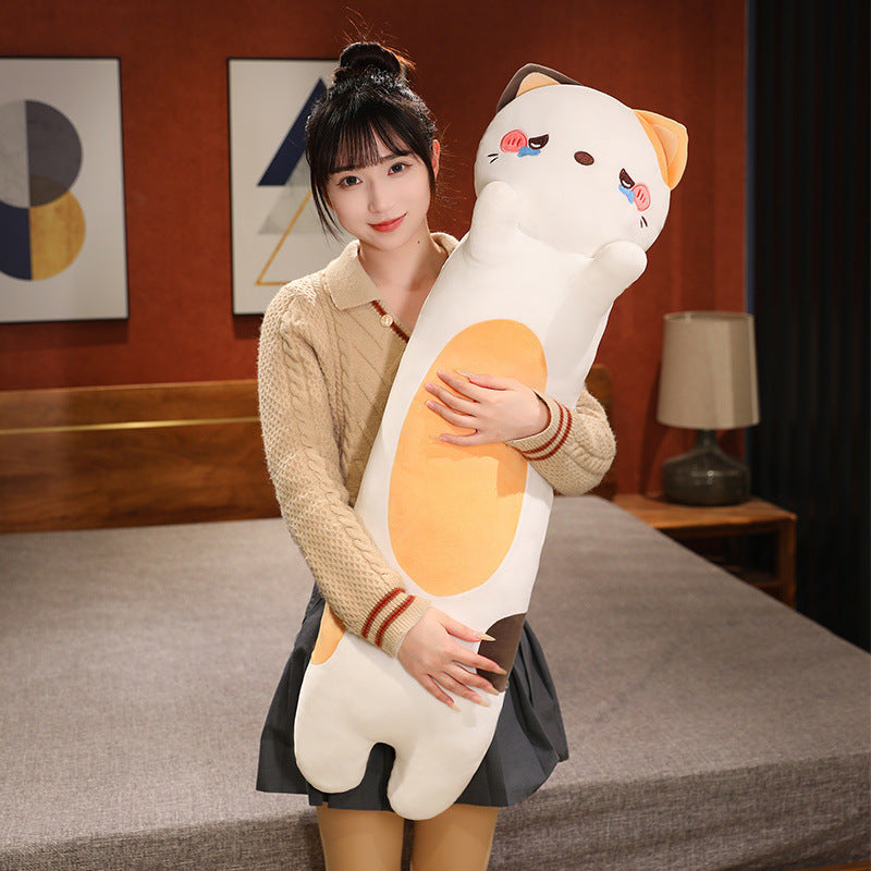 Cute And Aggrieved Baba Long Cat Plush Toy