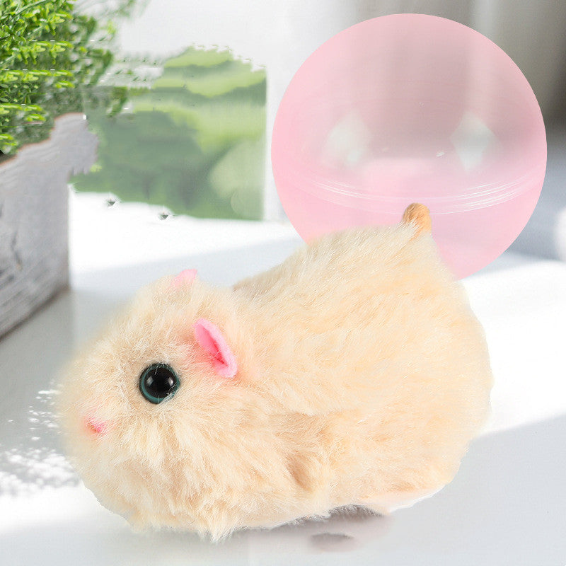 Jouet de chat de boule roulante électrique de lapin de Hamster simulé