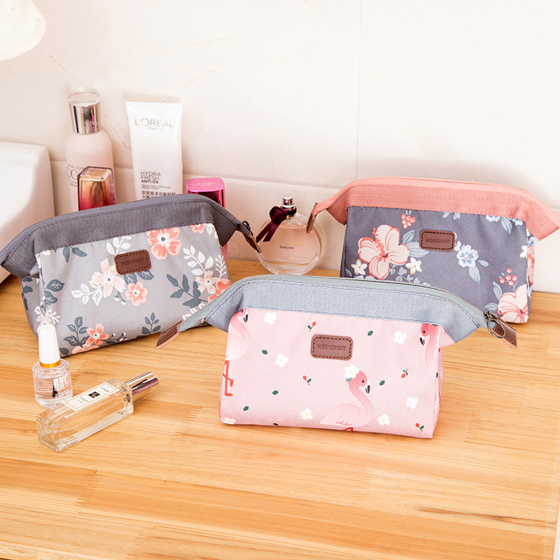 Trousse cosmétique flamant rose