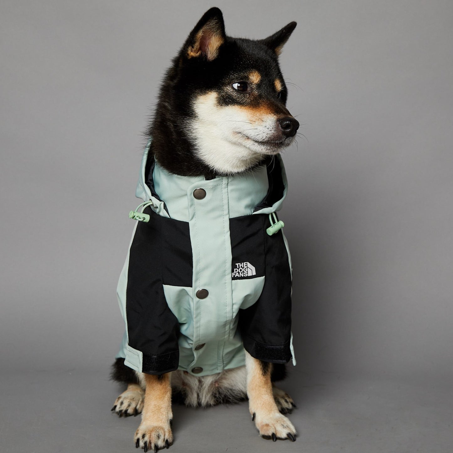 Chaqueta impermeable para perros grandes resistente al viento y a la lluvia