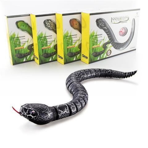 Nouveauté télécommande serpent crotale Animal tour terrifiant méfait jouet