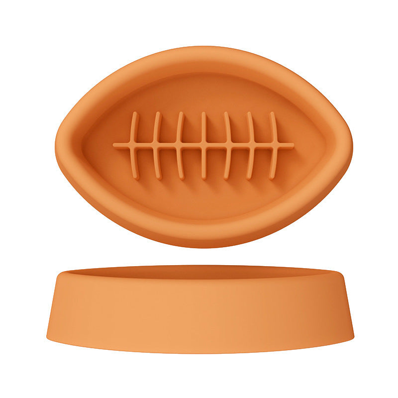 Gamelle en silicone pour animaux de compagnie, gamelle Slow Food, gamelle de qualité Slow Food avec ventouse, vaisselle antichoc et antidérapante pour chien et chat 