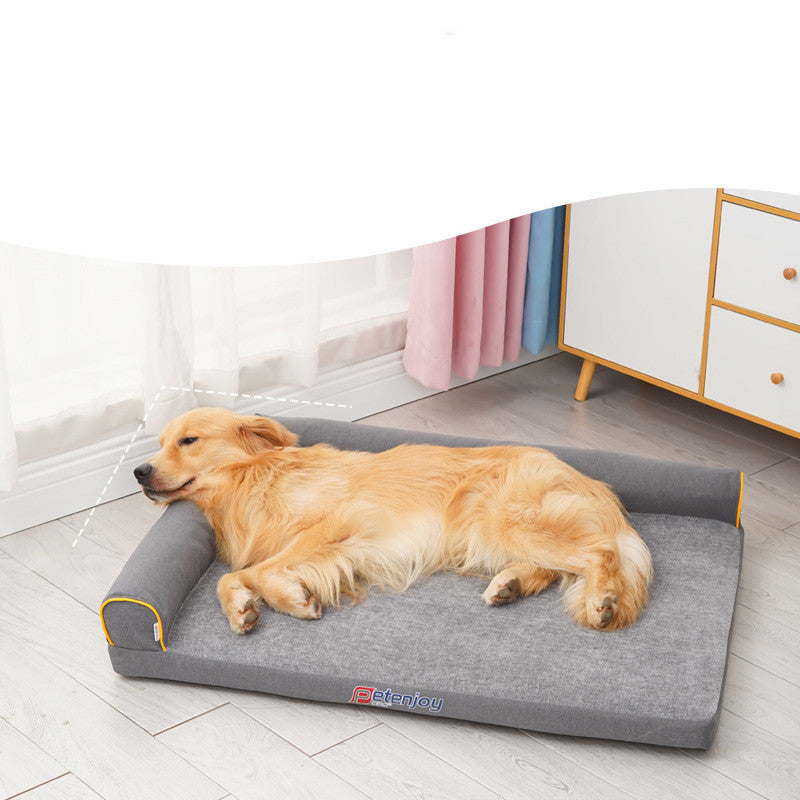 Canapé-lit pour chien, coussin de couchage amovible et lavable, nid pour animaux de compagnie