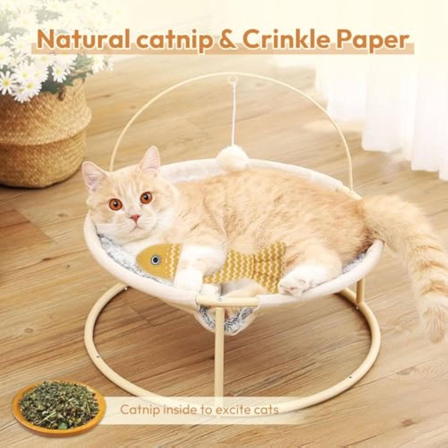 3 pièces jouets d'herbe à chat jouets de chat de poisson jouets de chat d'auto-jeu pour chats d'intérieur et chaton jouet de chat d'herbe à chat jouet interactif de coup de pied d'exercice de chaton pour les chats d'intérieur 