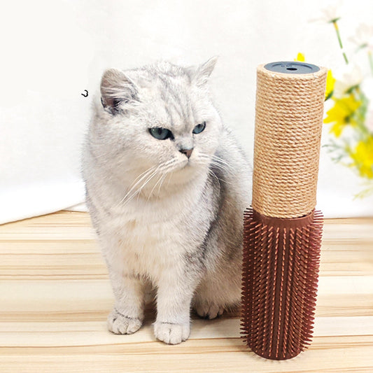 Rascador de sisal para gatos Dispositivo para rascar la cara Dispositivo para rascar el juguete de sisal