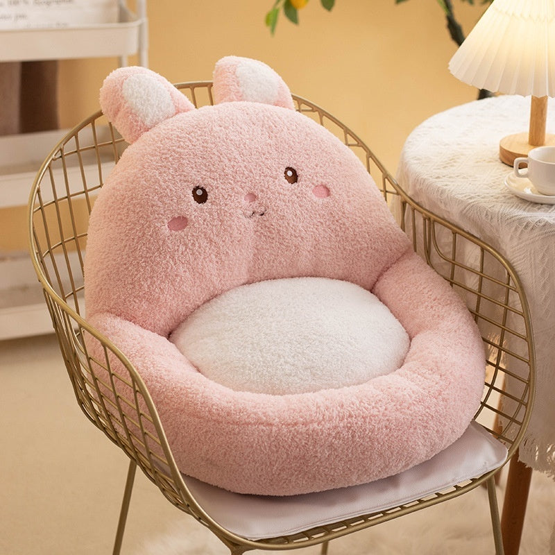 Animal Sofa Cushion Backrest Plush Seat Cushion