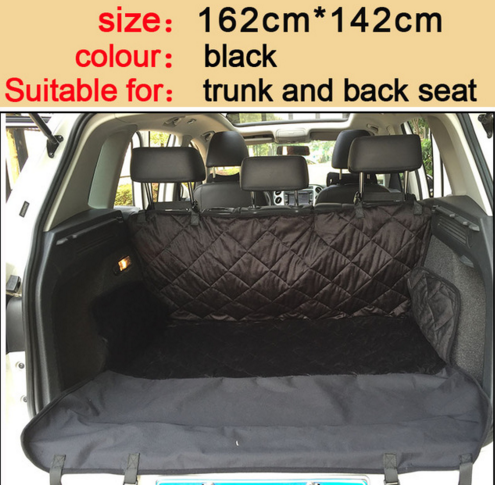 Housse de siège de voiture imperméable pour chien, tapis de voyage en maille pour chien, protection de coussin de hamac de voiture avec fermeture éclair et poche