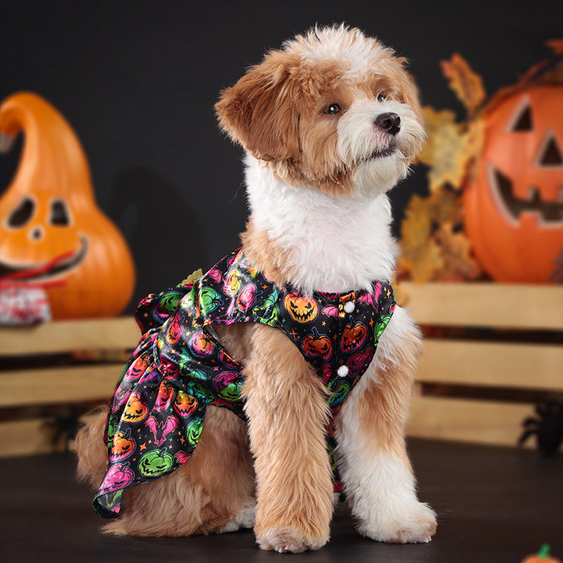 Disfraz de alas de ángel para mascota, ropa para perro de Halloween