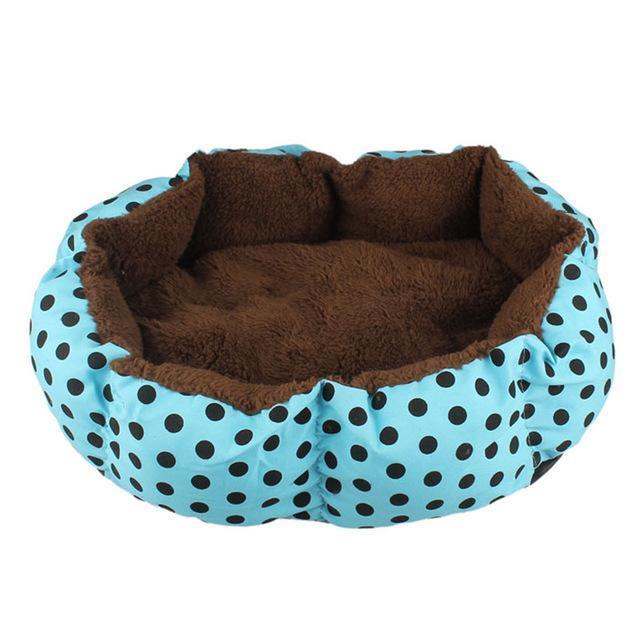 Cama cálida de felpa suave para mascotas, perros, cachorros y gatos