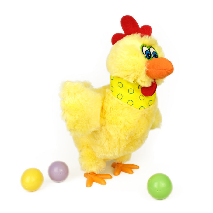 Plush Toy Under Laying Hens Electric Plush Toy Doll Gift