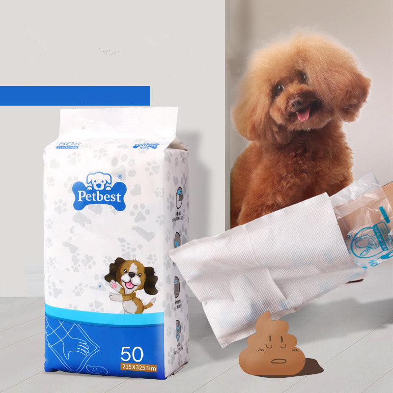 Pala para mascotas Papel para excrementos de perros Bolsa para excrementos de perros