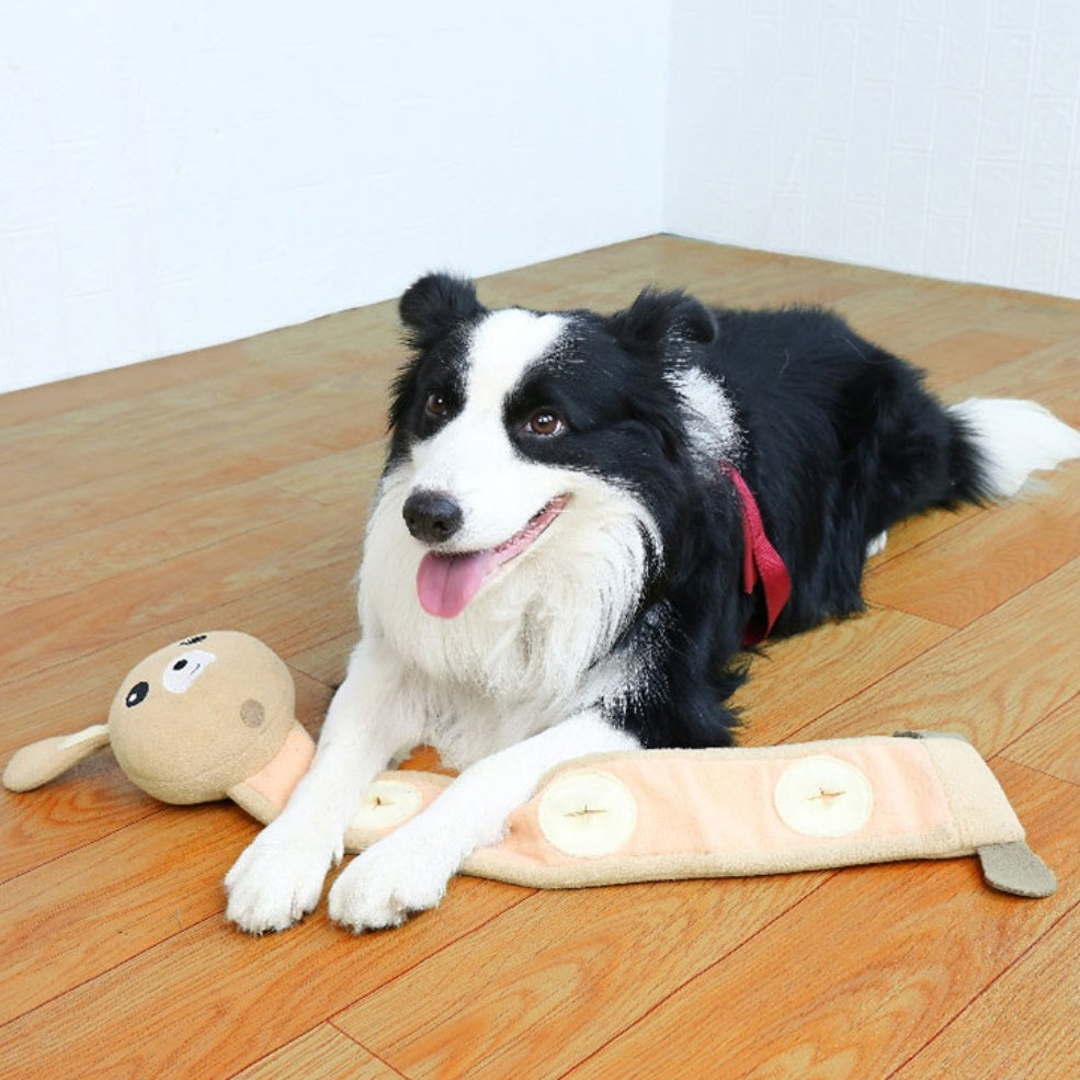 Jouets à renifler pour chiens Entraînement des animaux de compagnie Résistance aux morsures et vocalisation