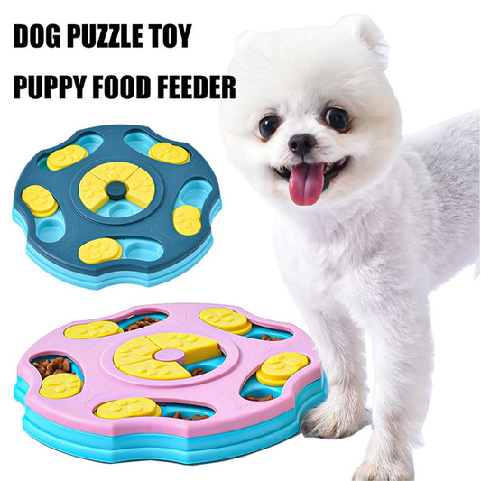 Toy Pet Dog Bowl Food Searching Multifunctional Food Box Interactive Games For  Aggressive Chewer Gift