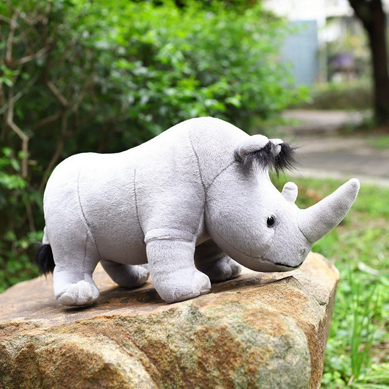 Muñecos de peluche con forma de rinoceronte