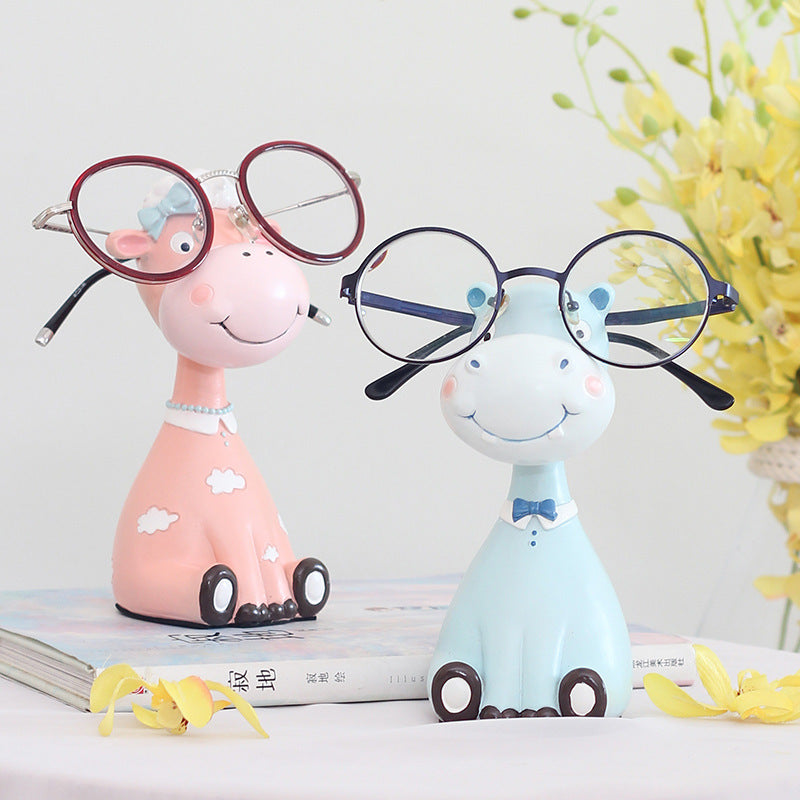 Animal manor glasses frame Creative home decoration Resin crafts