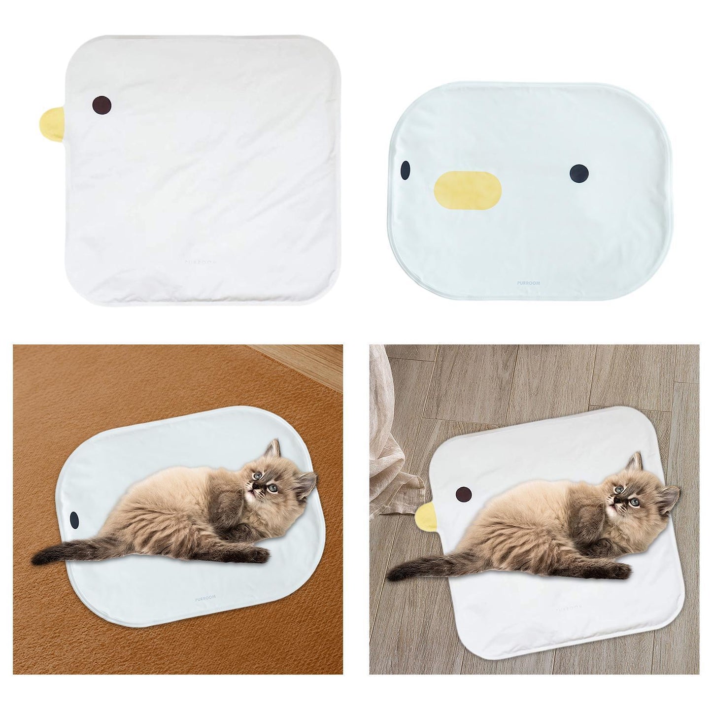 Washable Chick Cooling Mat Puppy Non-Stick Hair Sleeping Pet Pad Temperature Lowering Pet Pad For Indoor Bed Floor Car Home