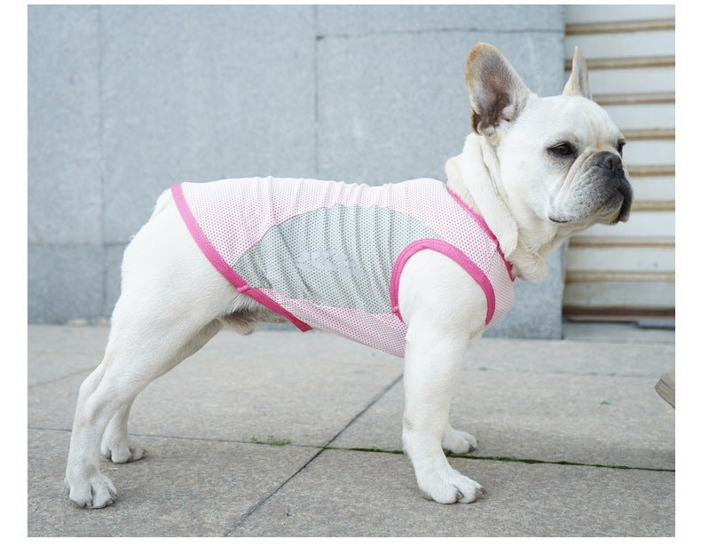 Chaleco refrescante de verano para mascotas, ropa fresca, ropa para perros, reflectante